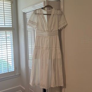 ASTR the label white dress size small